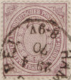 Hamburger Stadtpostmarke NDP MiNrm. 24 - Briefstck 29.04.70