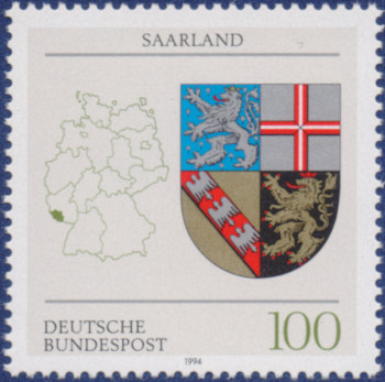 Saarland (Bund MiNrm. 1712)