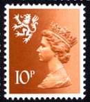 Machin Wert zu 10 Pence Machin Wert zu 10 Pence