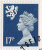 GB-S 57 - gestempelt auf einem FDC