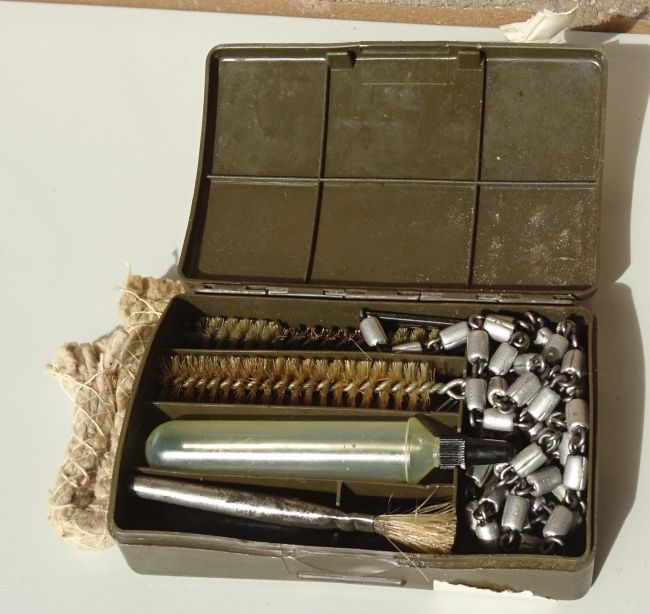 Reinigungset des Gewehr G3.