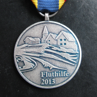 Einsatzmedaille Fluthilfe 2013