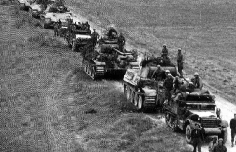 Deutscher Panther bei der frz. 503e RCC.