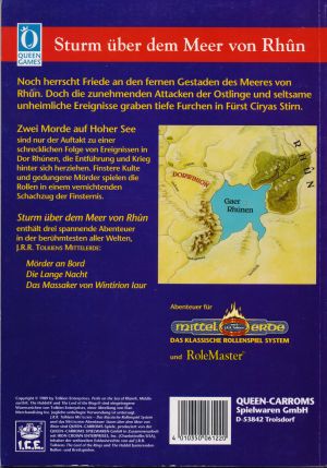 Sturm ber dem Meer von Rhun