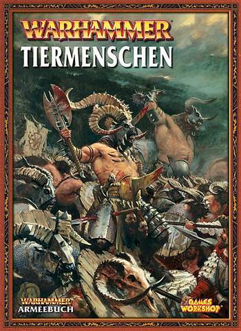 Cover Armeebuch Tiermenschen Cover Armeebuch Tiermenschen